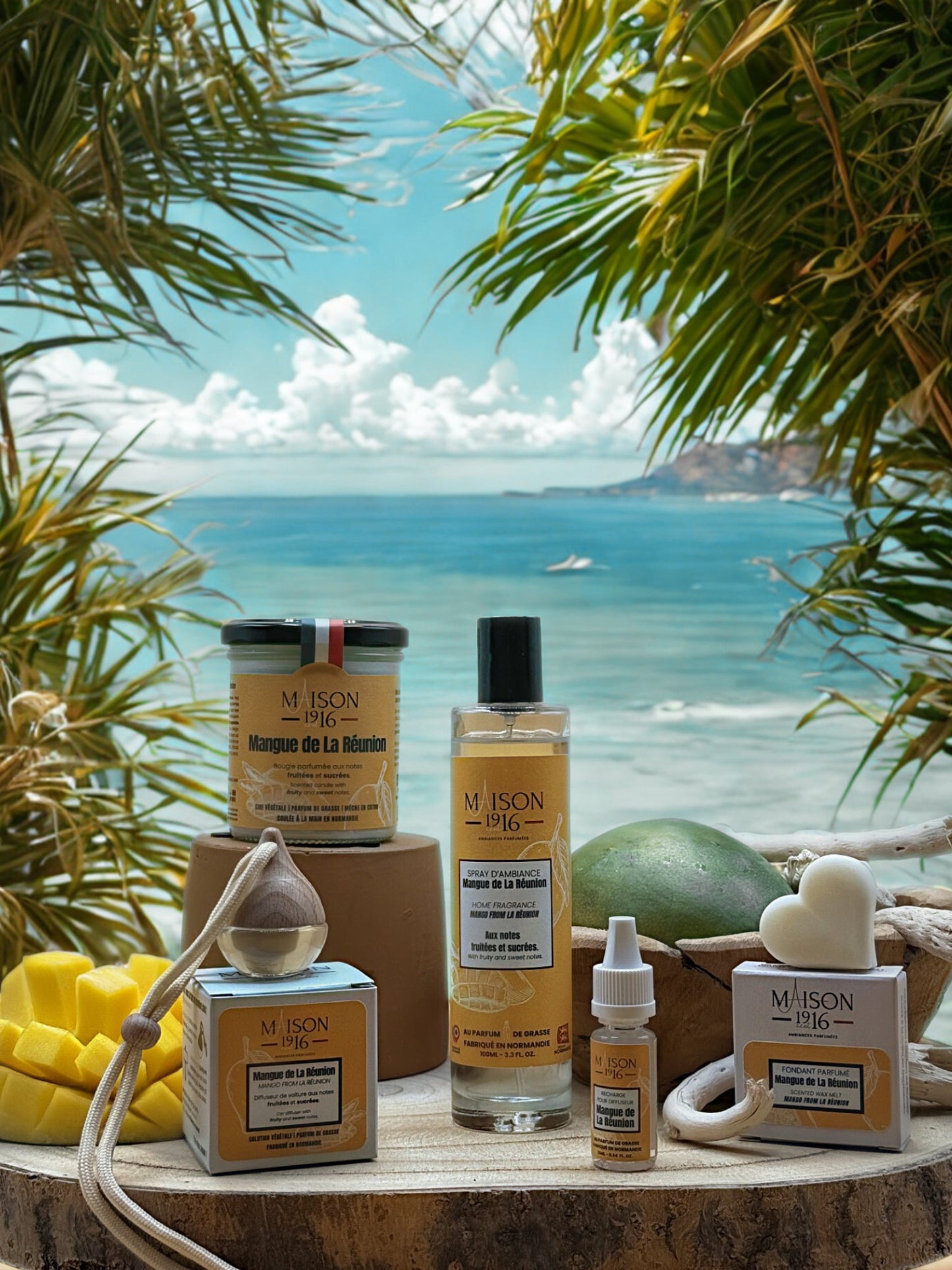 Fondant Parfumé🕯️Mangue de La Réunion | Maison 1916✨ Maison 1916