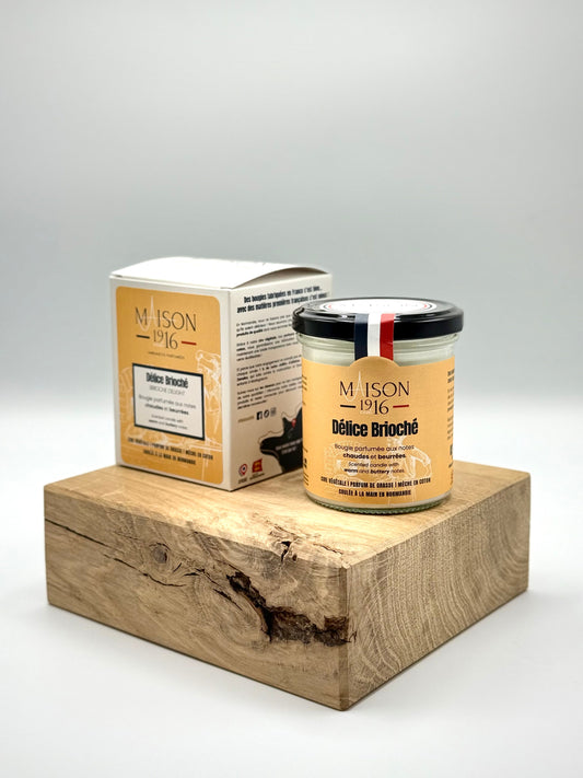 Bougie ParfumĂ©eđŻïžDĂ©lice BriochĂ© | Maison 1916âš Maison 1916
