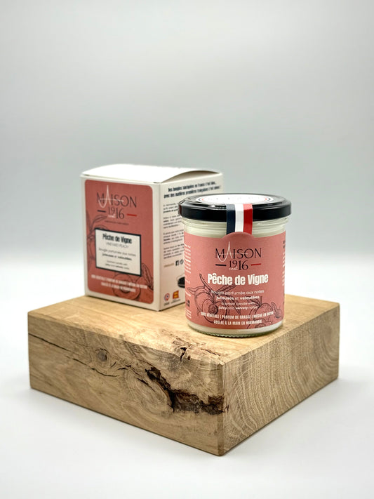 Bougie Parfumée🕯️Pêche de Vigne | Maison 1916✨ Maison 1916