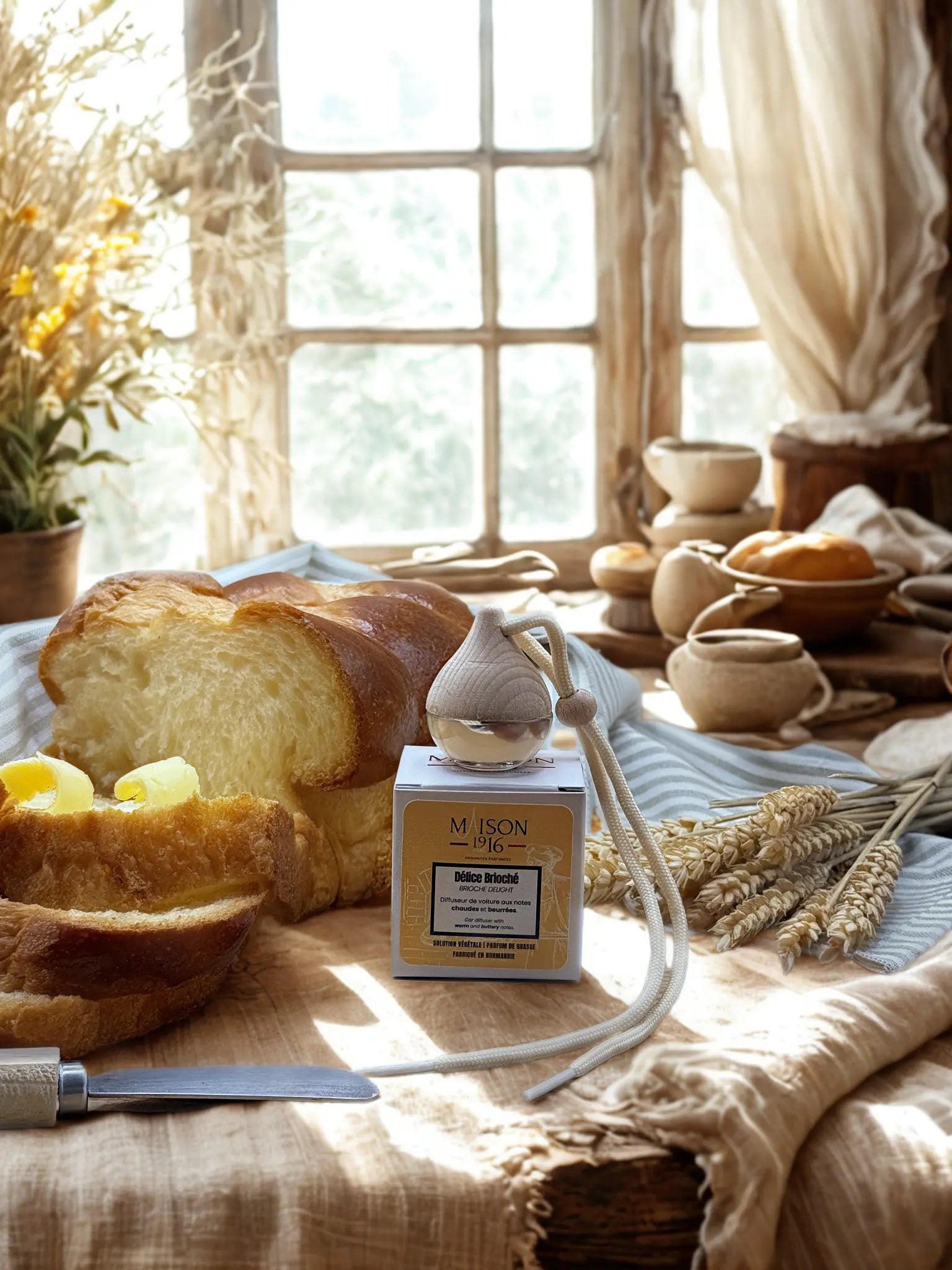 Diffuseur de Voiture 🚗 Délice Brioché | Maison 1916 ✨ Maison 1916
