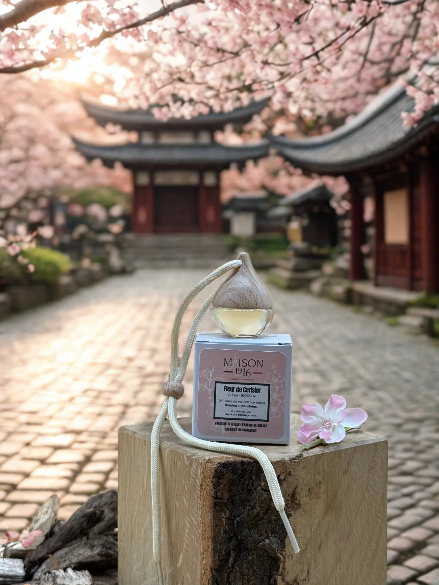 Diffuseur de Voiture 🚗 Fleur de Cerisier | Maison 1916 ✨ Maison 1916