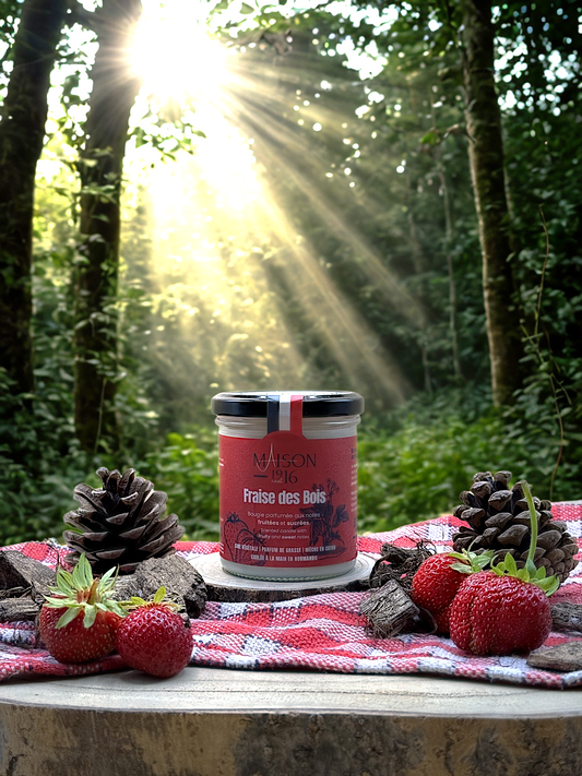 Bougie Parfumée🕯️Fraise des Bois | Maison 1916✨