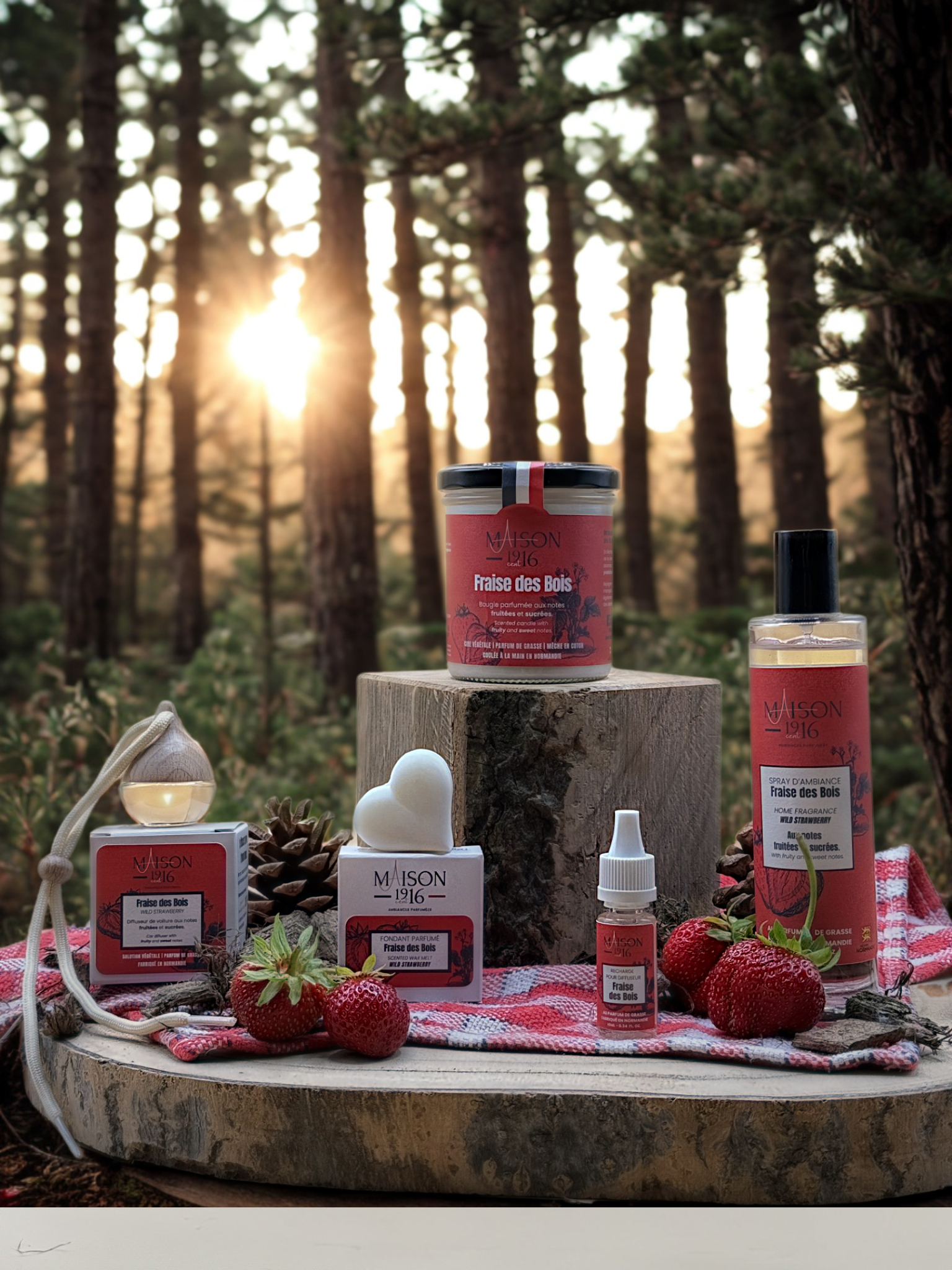 Fondant Parfumé🕯️Fraise des Bois | Maison 1916✨ Maison 1916