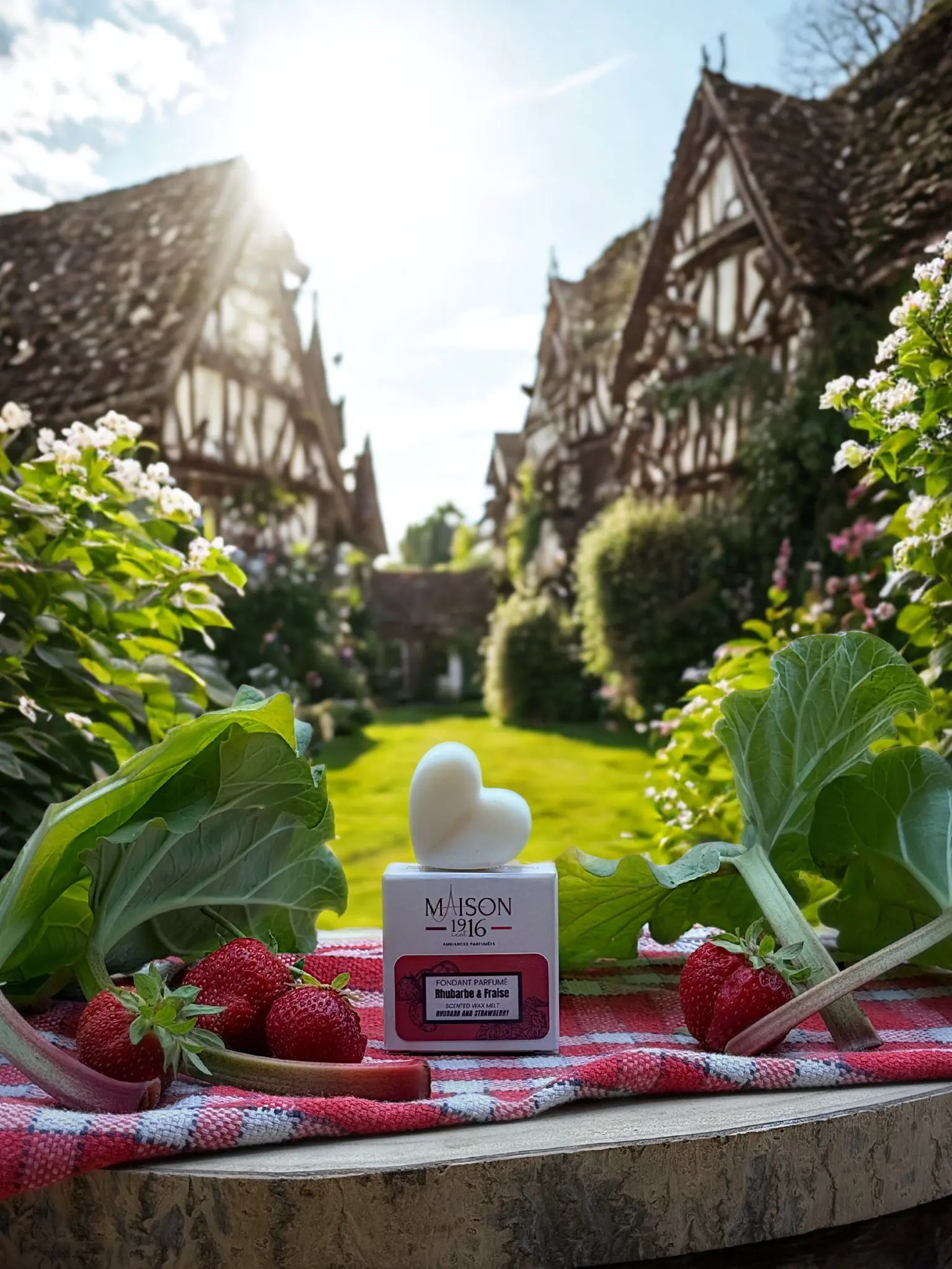 Fondant Parfumé🕯️Rhubarbe & Fraise | Maison 1916✨ Maison 1916