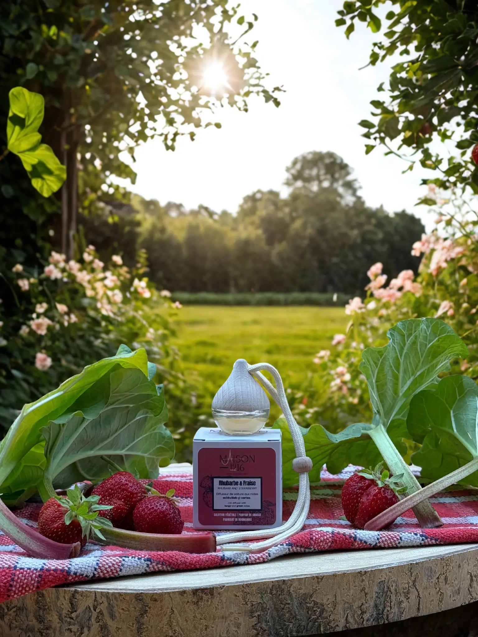Diffuseur de Voiture 🚗 Rhubarbe & Fraise | Maison 1916 ✨ Maison 1916