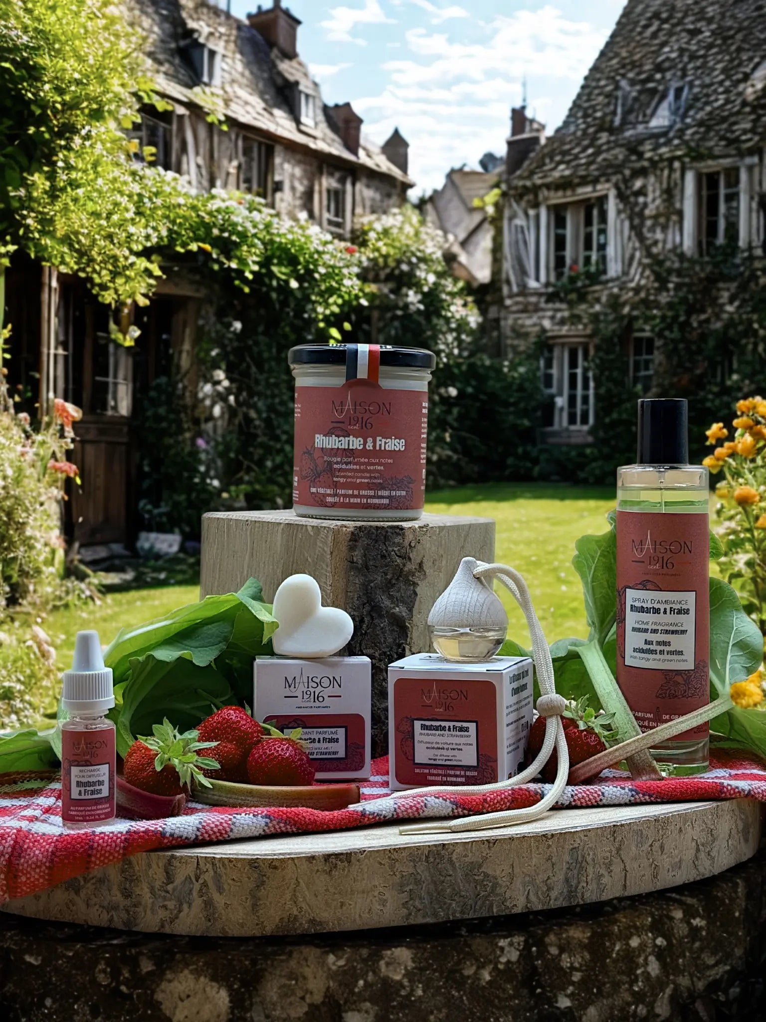 Fondant Parfumé🕯️Rhubarbe & Fraise | Maison 1916✨ Maison 1916