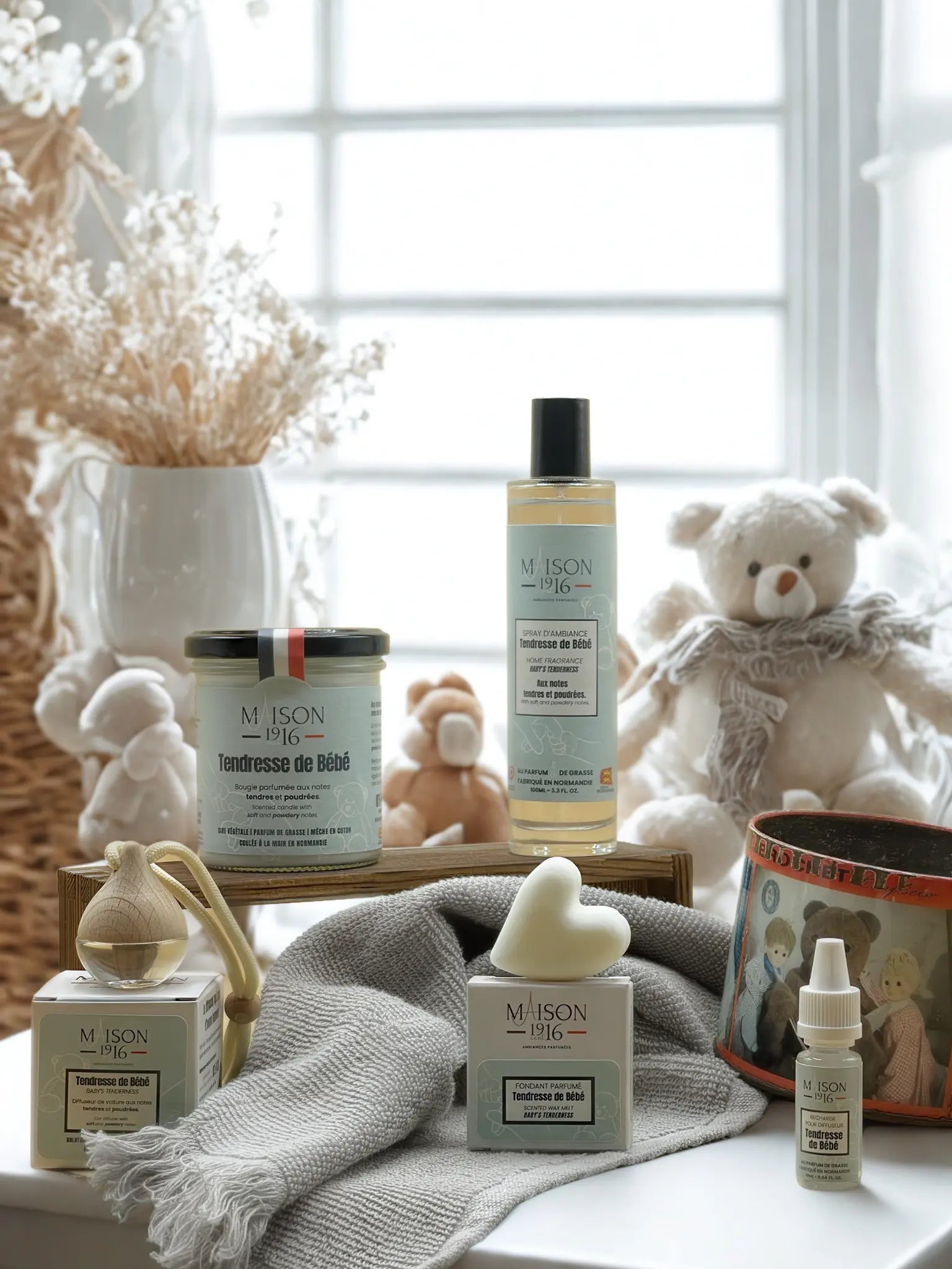 Diffuseur de Voiture 🚗 Tendresse de Bébé | Maison 1916 ✨ Maison 1916