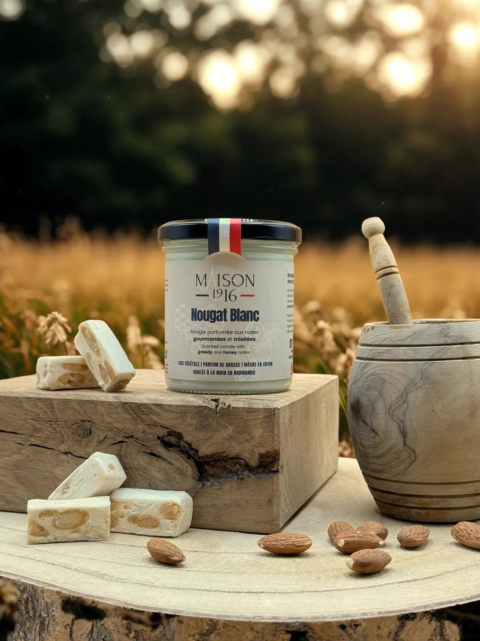 Bougie Parfumée - Nougat Blanc | Maison 1916✨ Maison 1916