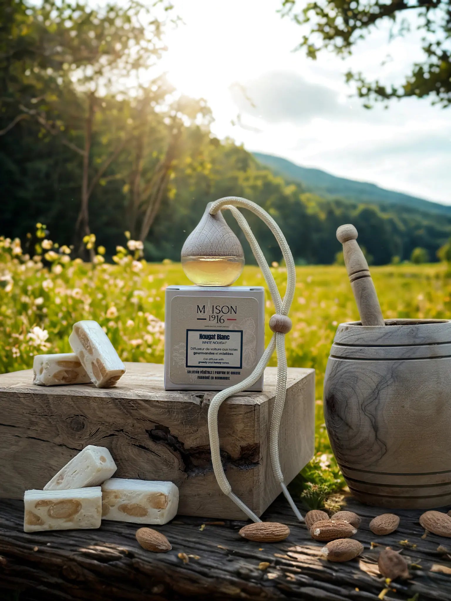 Diffuseur de Voiture 🚗 Nougat Blanc | Maison 1916 ✨ Maison 1916
