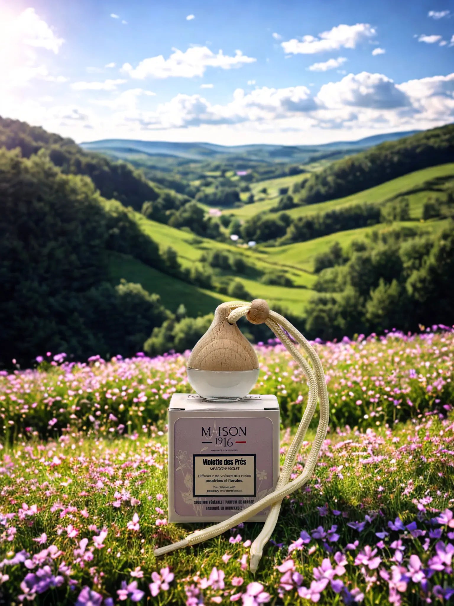 Diffuseur de Voiture 🚗 Violette des Prés | Maison 1916 ✨ Maison 1916
