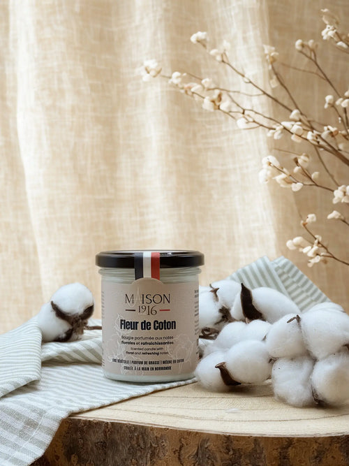 Bougie Parfumée🕯️Fleur de Coton | Maison 1916✨ Maison 1916