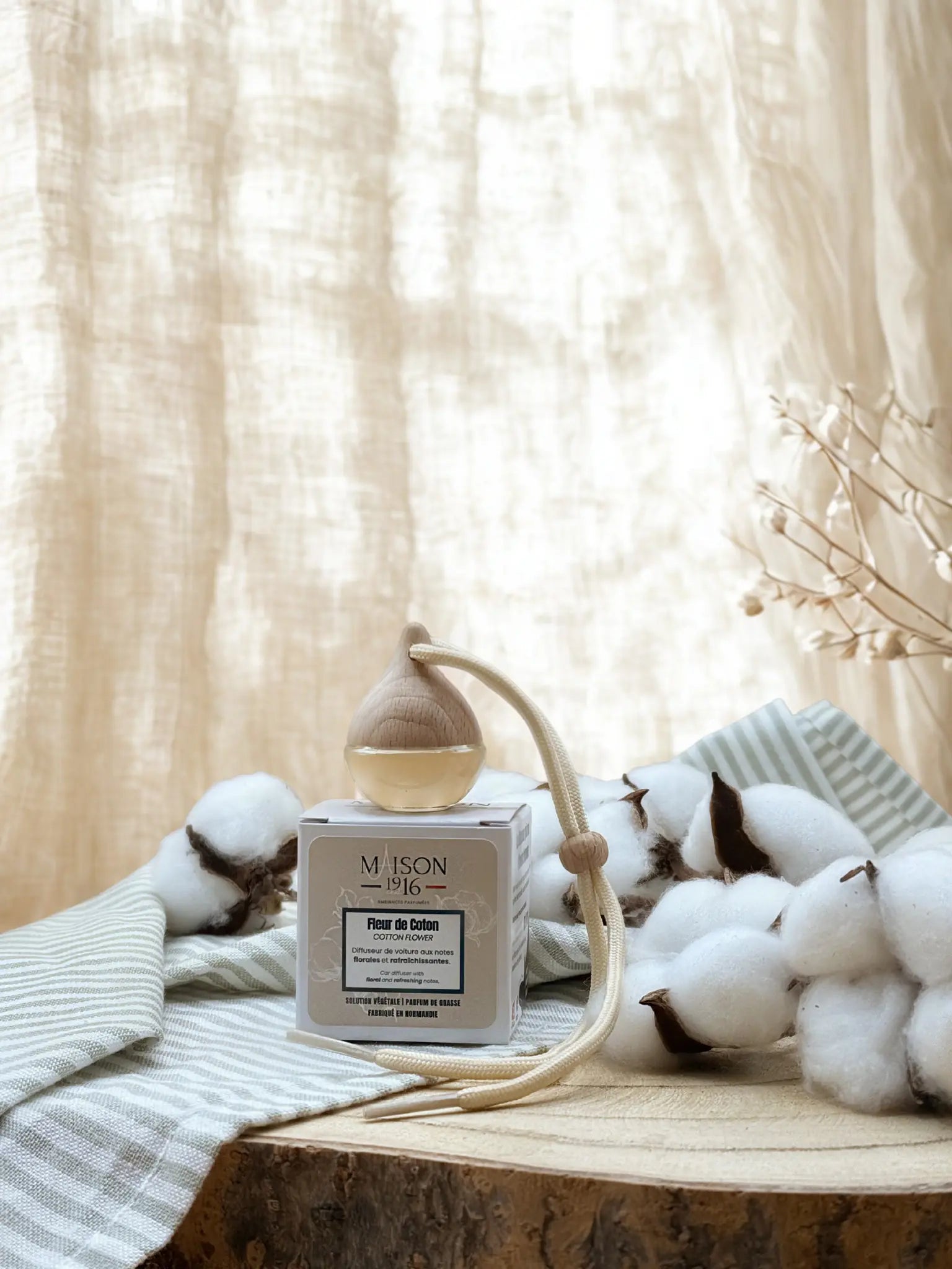 Diffuseur de Voiture 🚗 Fleur de Coton | Maison 1916✨ Maison 1916