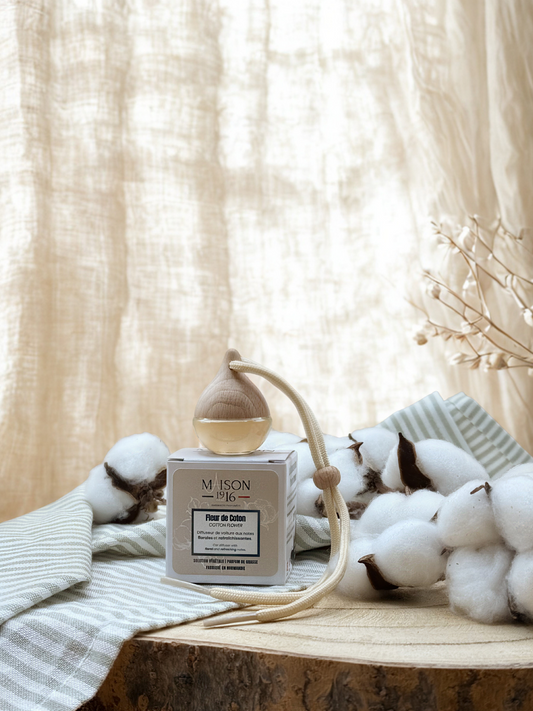 Diffuseur de Voiture 🚗 Fleur de Coton | Maison 1916✨ Maison 1916