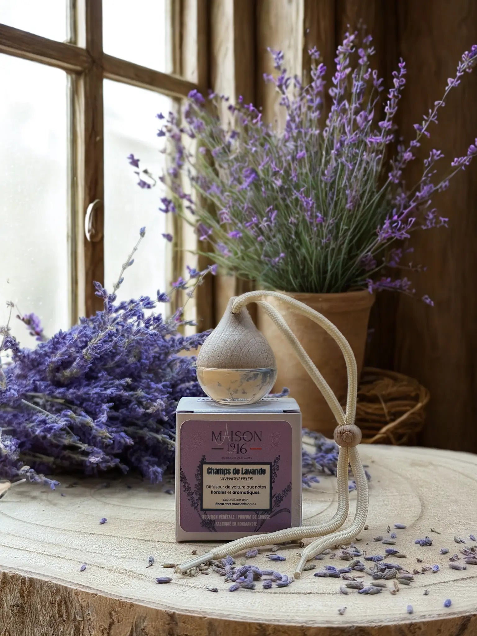 Diffuseur de Voiture 🚗 Champs de Lavande | Maison 1916 ✨ Maison 1916