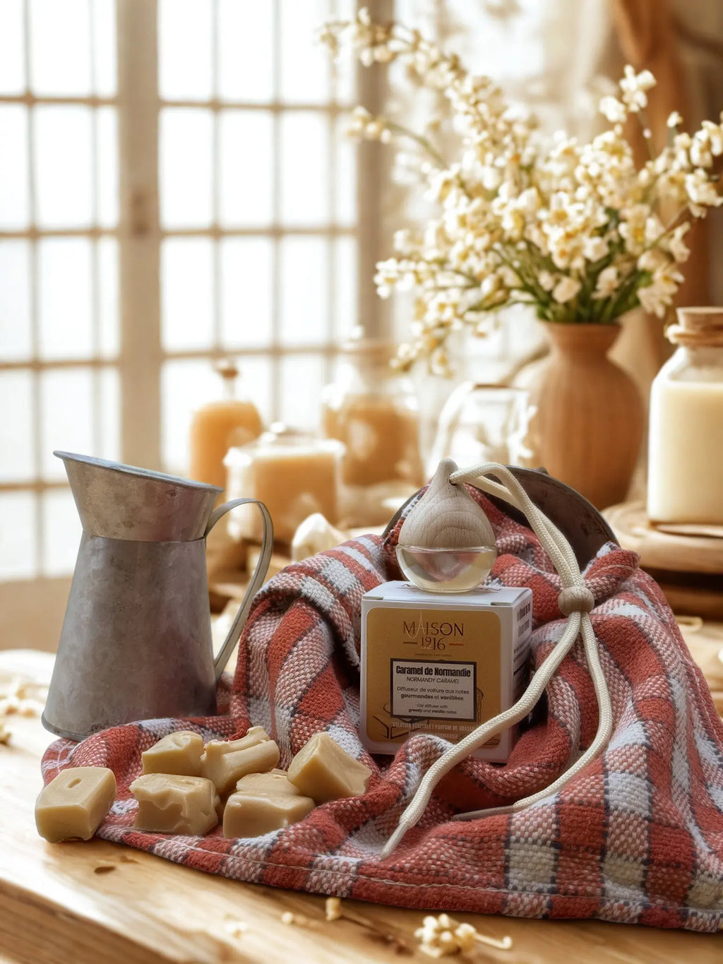 Diffuseur de Voiture 🚗 Caramel de Normandie | Maison 1916✨ Maison 1916