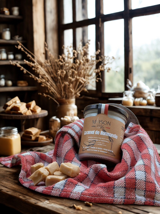 Bougie Parfumée🕯️Caramel de Normandie | Maison 1916✨ Maison 1916