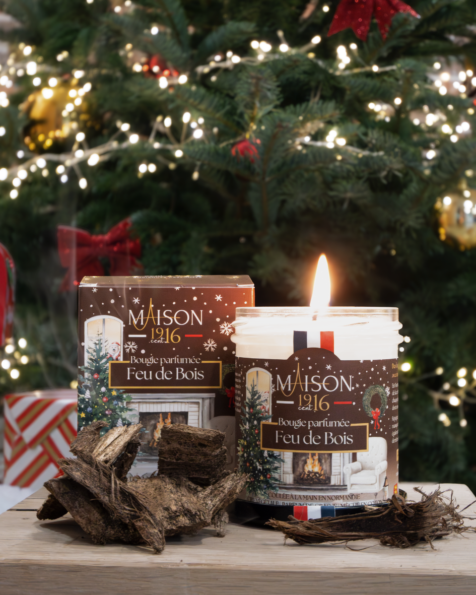 Bougie Parfumée🕯️Feu de Bois | Maison 1916 🎄 Maison 1916