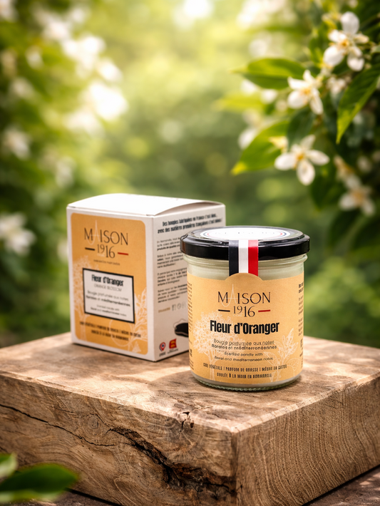 Bougie Parfumée🕯️Fleur d'Oranger | Maison 1916✨
