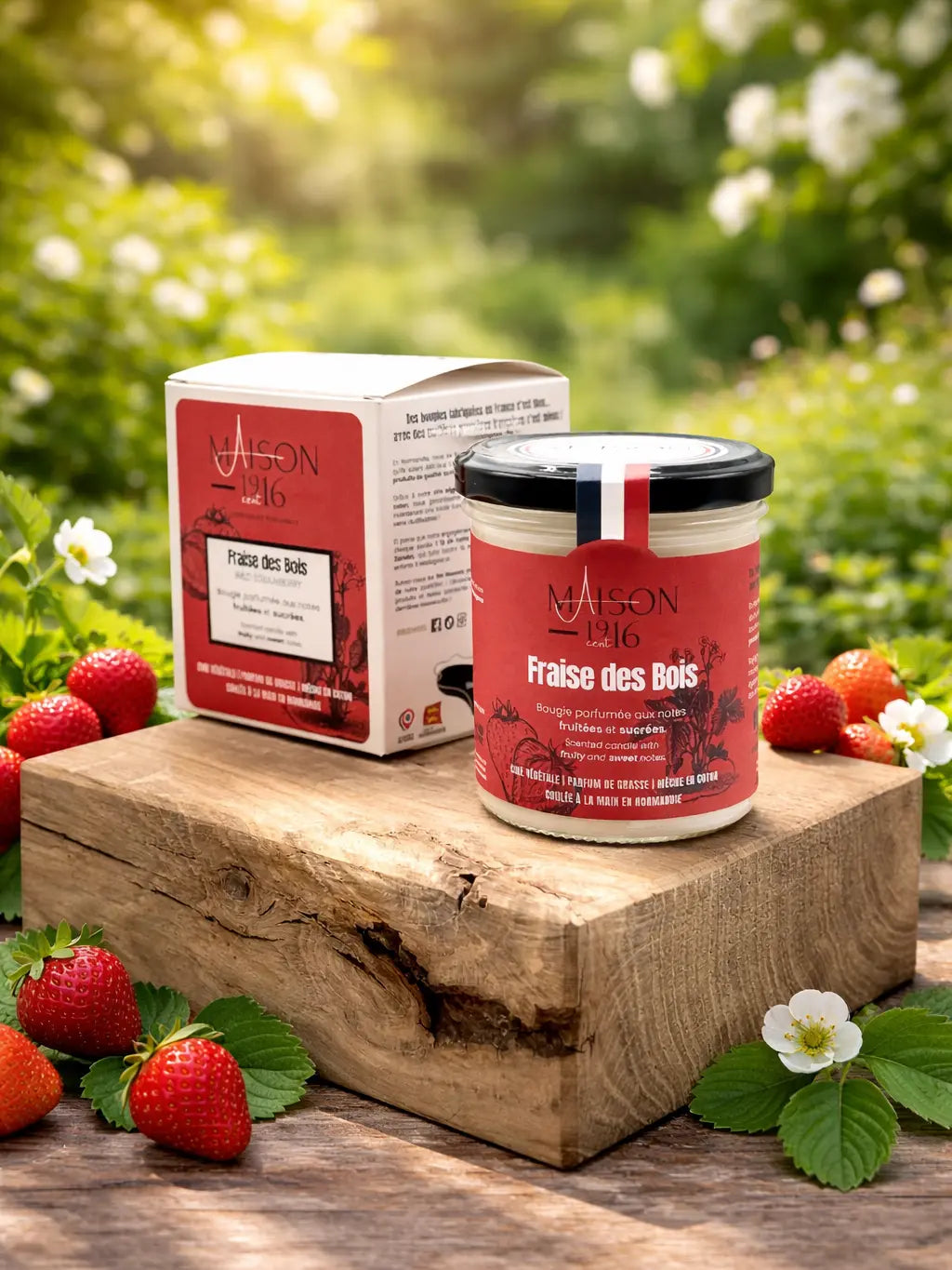 Bougie Parfumée - Fraise des Bois | Maison 1916✨ Maison 1916