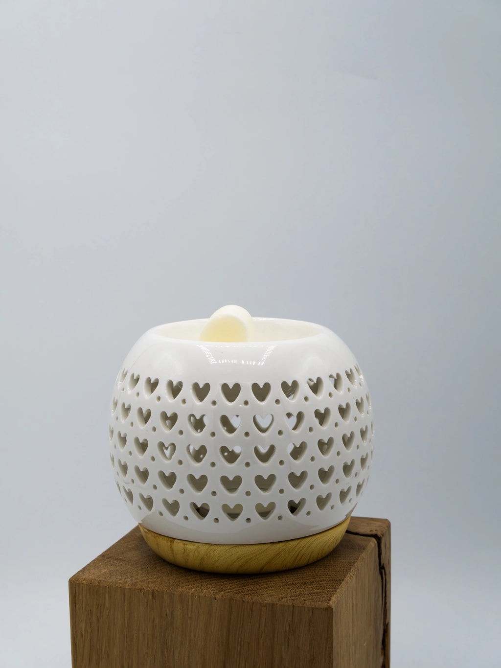 Brûle parfum "Boule cœur" avec socle | Maison 1916 ✨ Maison 1916