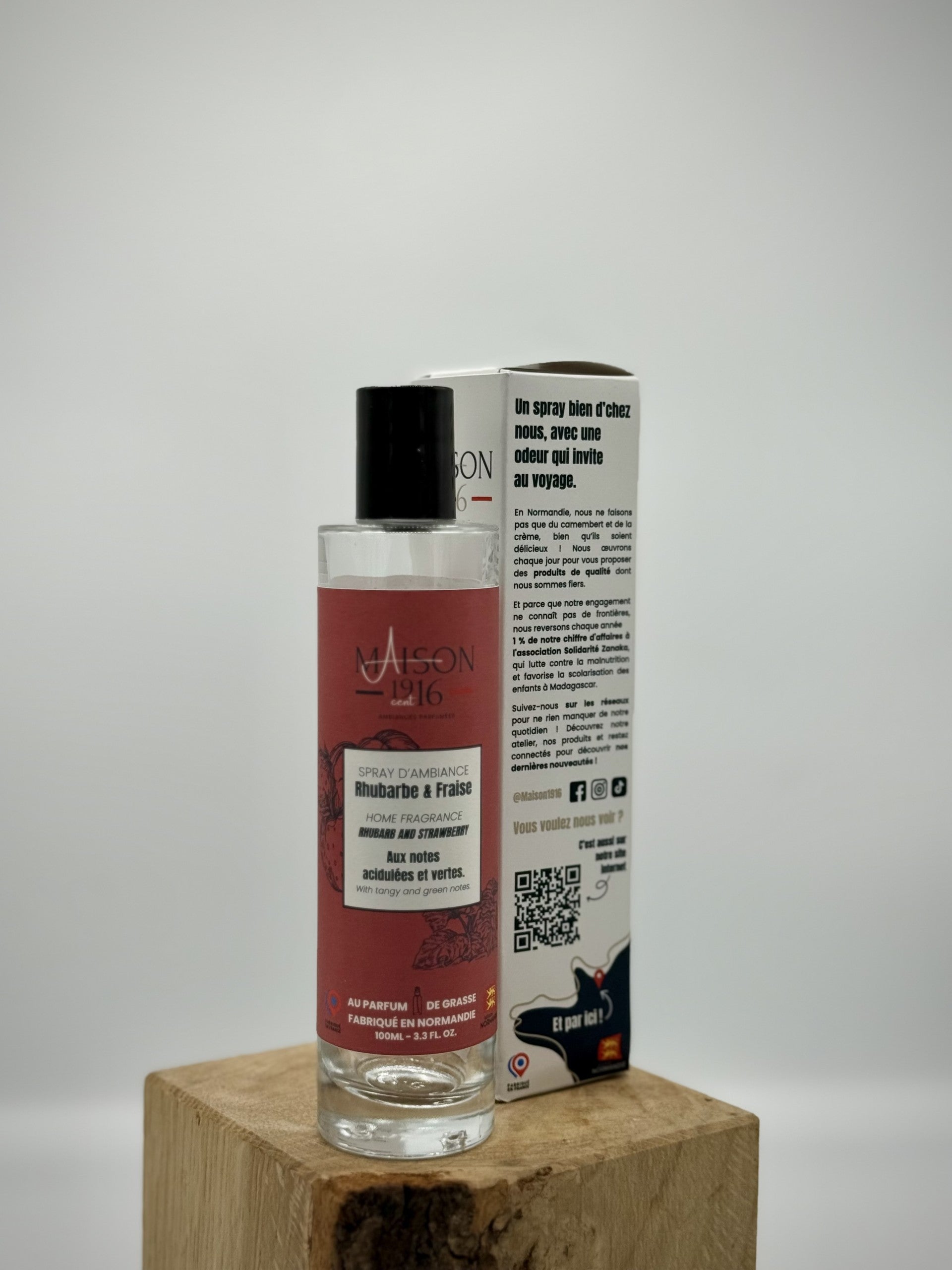 Spray d'Ambiance 💨 Rhubarbe & Fraise | Maison 1916✨ Maison 1916